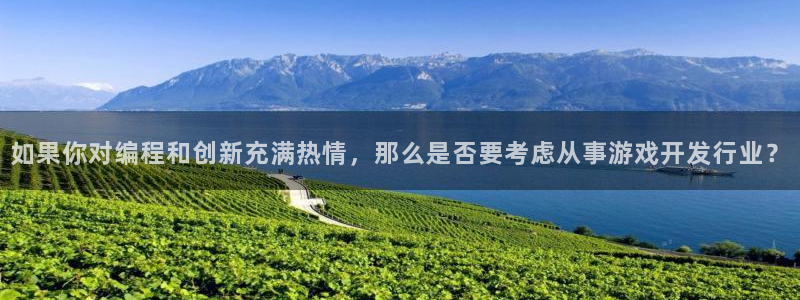 pp电子官网注册平台合法吗?：如果你对编程和创新充满热情，那么是否要考虑从事游戏开发行业？