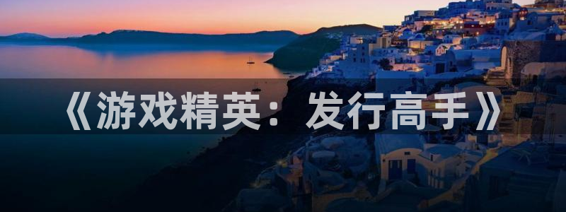 pp电子电商怎么样：《游戏精英：发行高手》